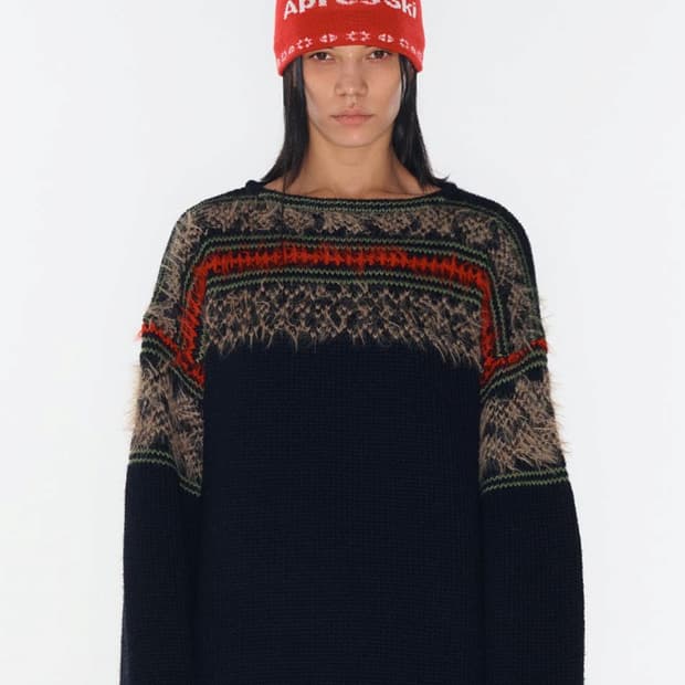 오픈yy fair isle sweater 니트 1