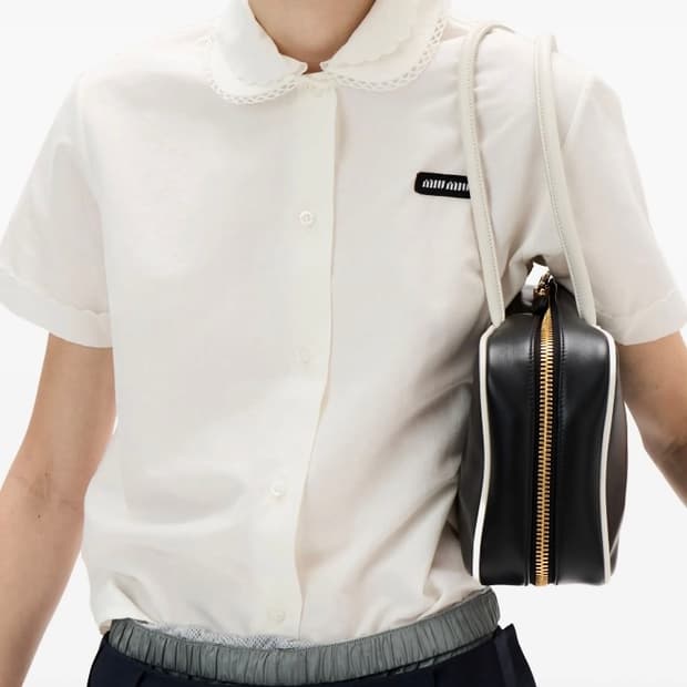 MIUMIU poplin shirt (40)