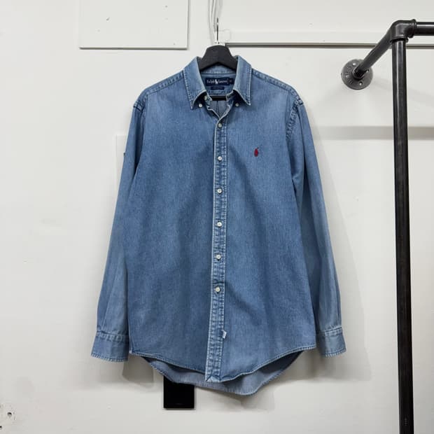 [M] 폴로 랄프로렌 빈티지 데님셔츠