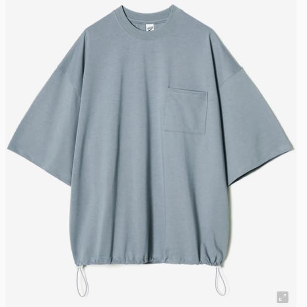 파르티멘토 오버사이즈 스트링  티 코펜블루  SIZE L