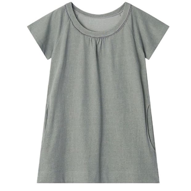 콜로신스 OZ TOP DRESS MINT KHAKI