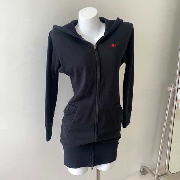 비비안웨스트우드 orb 투웨이 후드집업 원피스