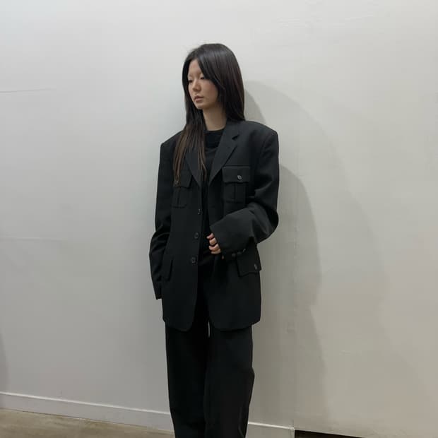 장 폴 고티에 클래식 4버튼 블레이저