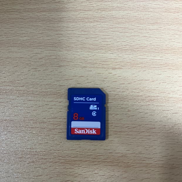 샌디스크 SDHC 8GB 메모리 카드