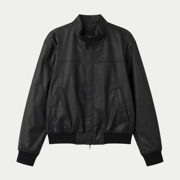 Lundy 어반 크롭 왁스 자켓