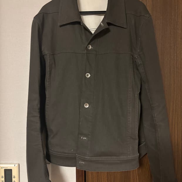 rick owens work jacket L