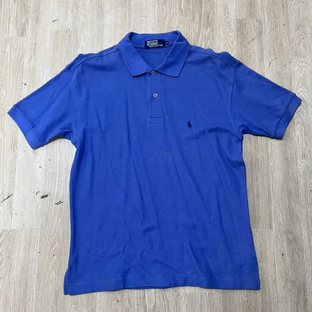폴로 랄프로렌 남성 코튼 PK 반팔 카라티 S/90