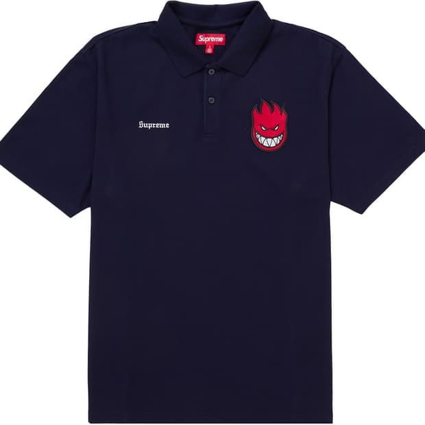 supreme spitfire 폴로 네이비