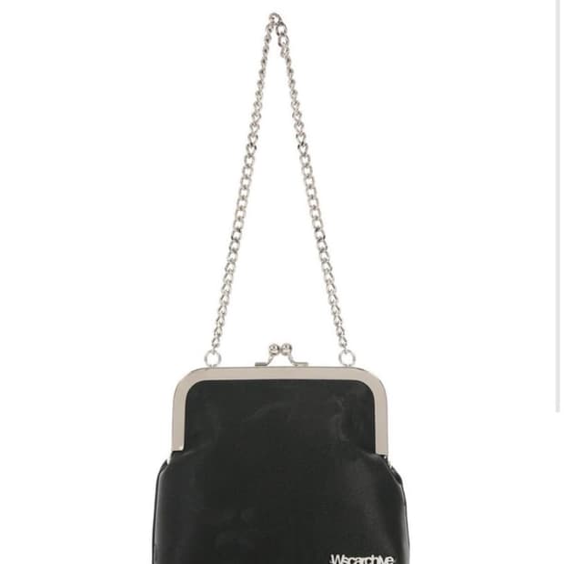 Wsc archive 오키드 미니 백 블랙