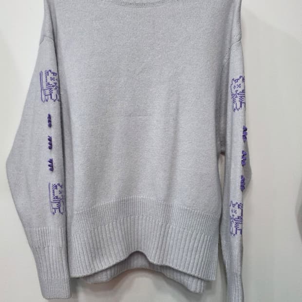 오즈세컨 여성 니트