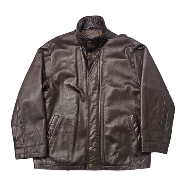 WIND ARMOR 빈티지 양가죽 자켓 L