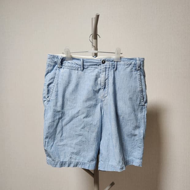 폴로 린넨 데님반바지 31