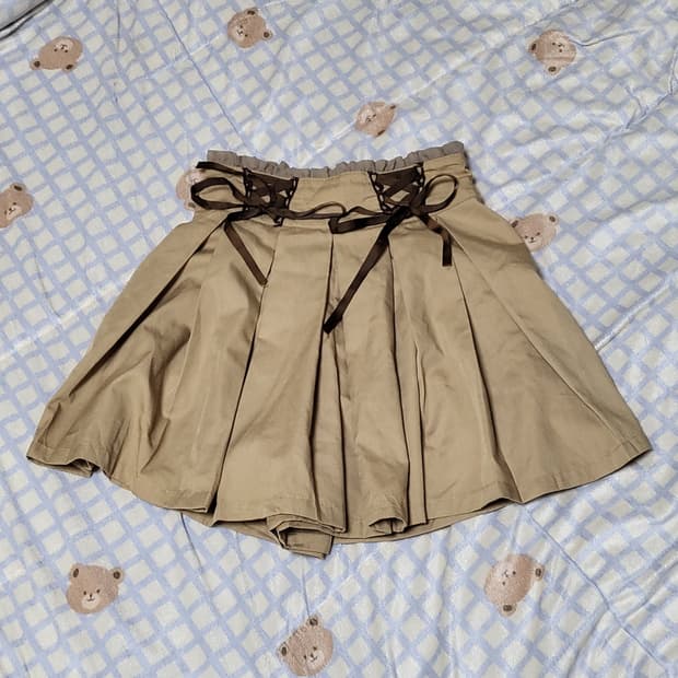 axes femme 엑시즈팜 플리츠 스커트 큐롯 팬츠 치마바지