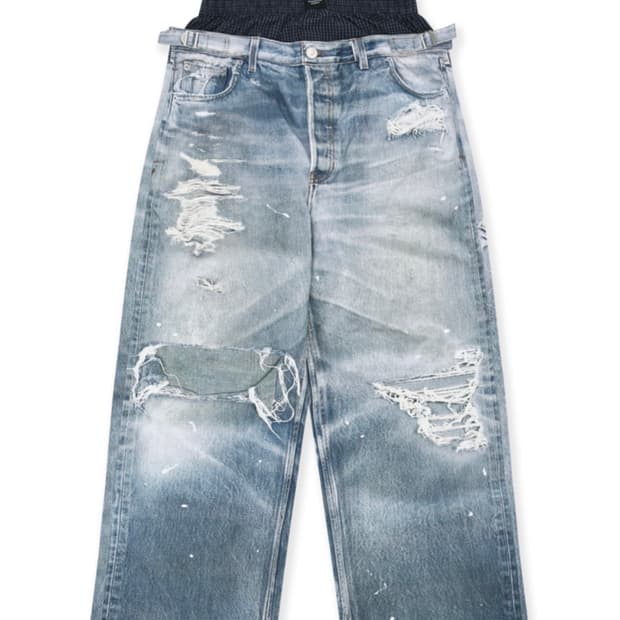 [2]프로토콜인덱스 트롱프뢰유 디지털 프린팅 데님