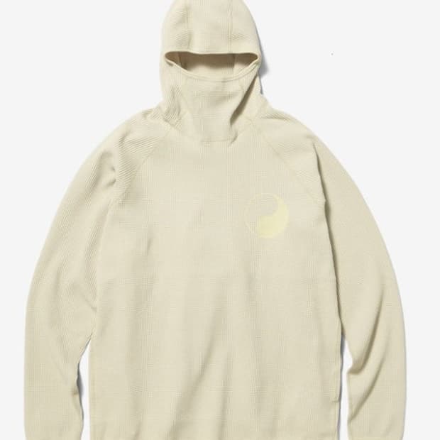 아워레가시 워크샵 x 골드윈 와플 후드 본 화이트 새상품