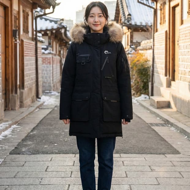 네파(NEPA) 익스플로러 구스다운 패딩 자켓