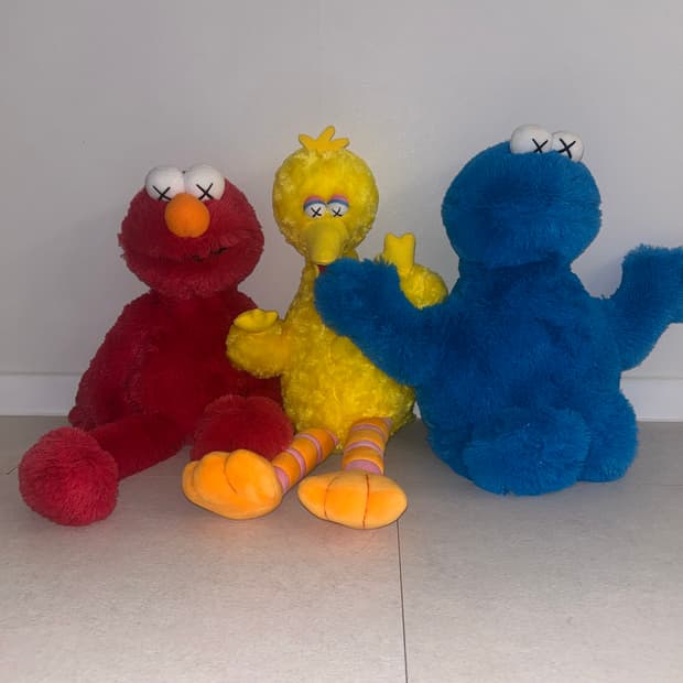 유니클로 세서미스트리트X카오스 인형 (일괄판매)