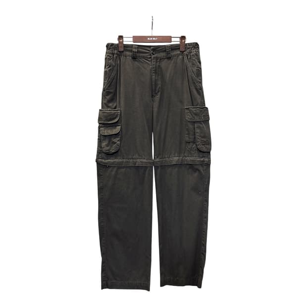 WINDRIVER 아웃도어 컨버터블 카고팬츠 투웨이 유틸포켓 디테일 카키