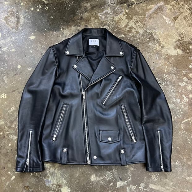 XL) 로파이 램스킨 양가죽 라이더 자켓 가죽자켓
