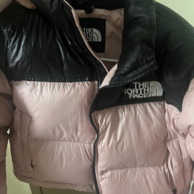 노스페이스 핑크패딩