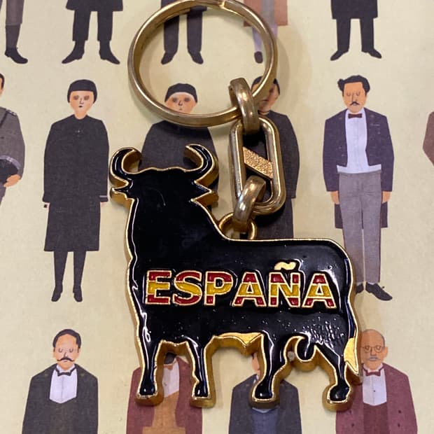 빈티지 키링 키체인