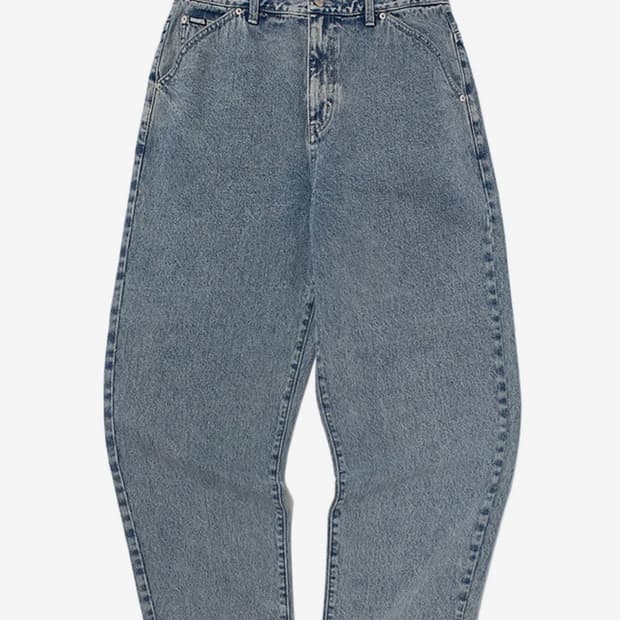 위캔더스 스톤 워시드 데님 팬츠 