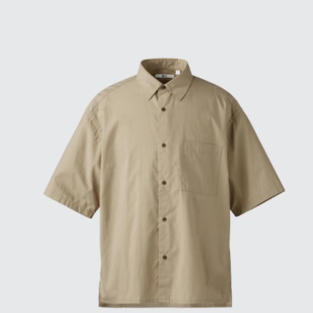 유니클로C 브로드클로스오버사이즈셔츠 XL