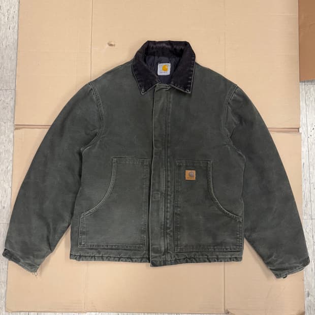 OG 빈티지 칼하트 아크틱 J22 MOS 모스그린