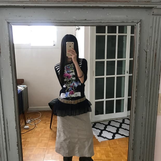 intage pattern t-shirts