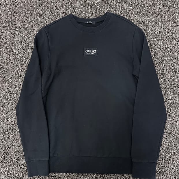 GUESS 게스 맨투맨 블랙 95(M)