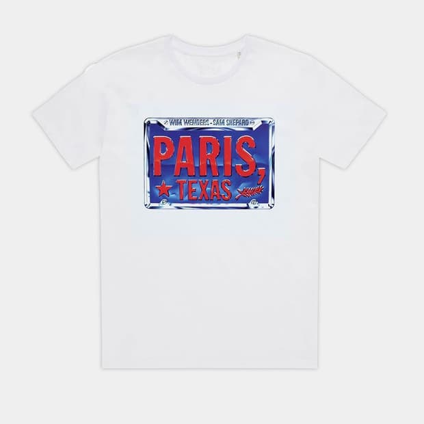idea paris texas License Plate T-Shirt