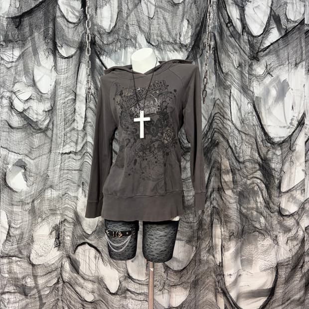 BUCKAROO Y2K Graphic Print Hoodie