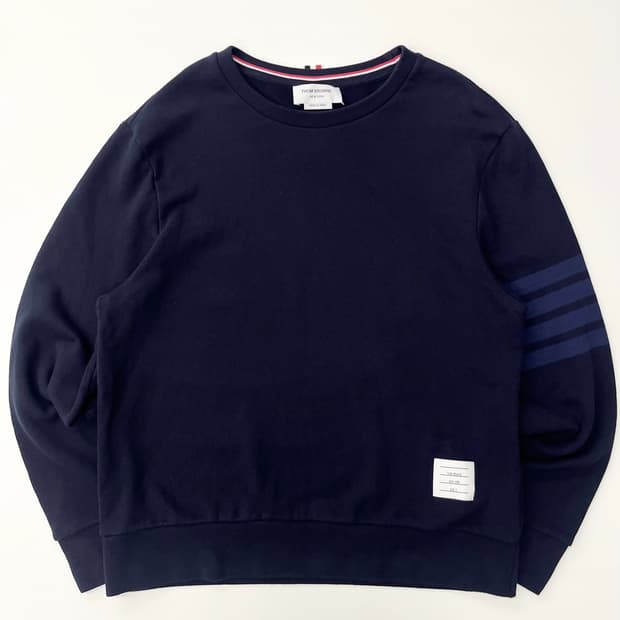 Thom Browne 톰브라운 네이비 맨투맨