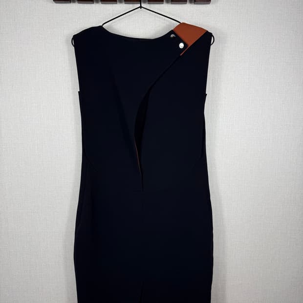 미샤 블랙 민소매 원피스 정품