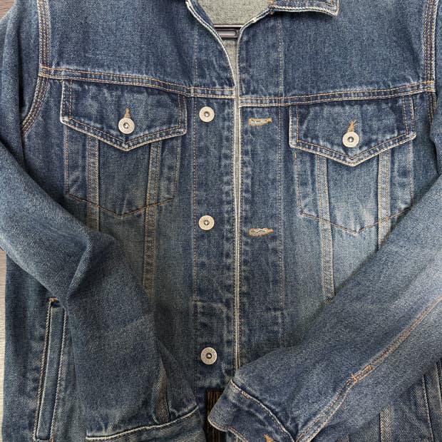 유니폼브릿지 데님 청자켓