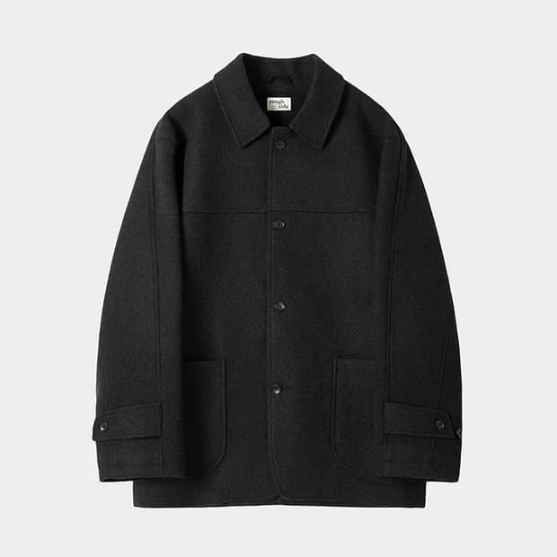 25FW 러프사이드 페니 카코트 애쉬 블랙 3