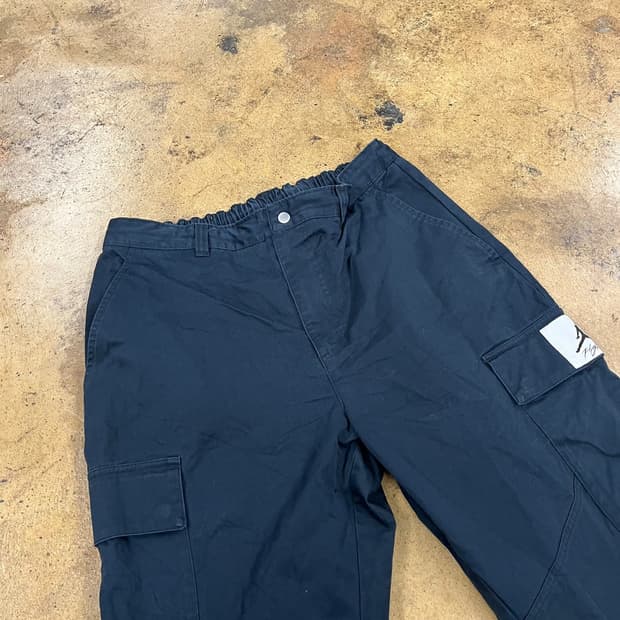 [정품/XXL] 에어 조던 플라이트 카고 바지 블랙 b18