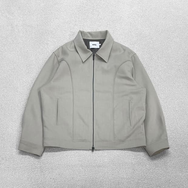 MMGL 미니멀 블루종 워크자켓 아이보리
