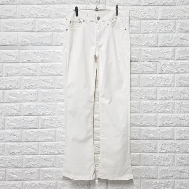 택포_ 폴로 랄프로렌 여성 화이트 팬츠 27인치