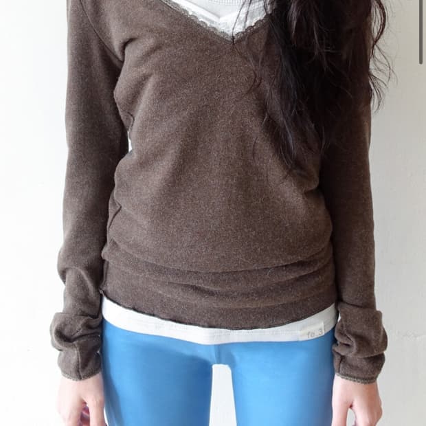 iris long top (khaki)