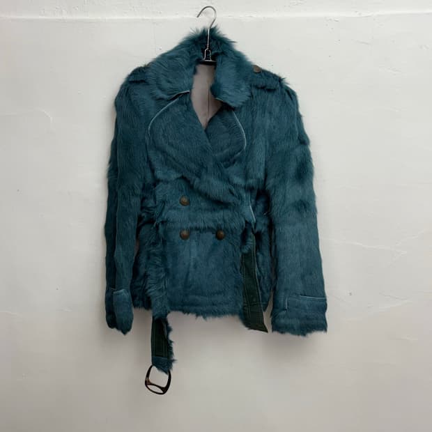 빈티지 퍼 자켓