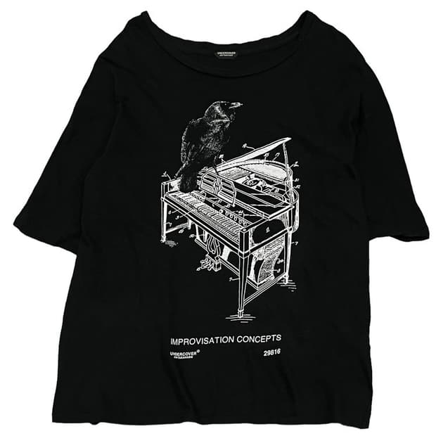 [3] 언더커버 UCS3813 티셔츠 블랙