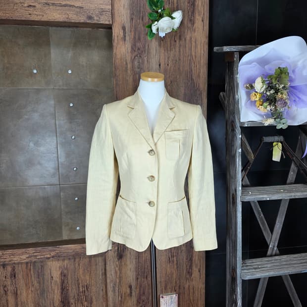 RALPH LAUREN  린넨 블레이저