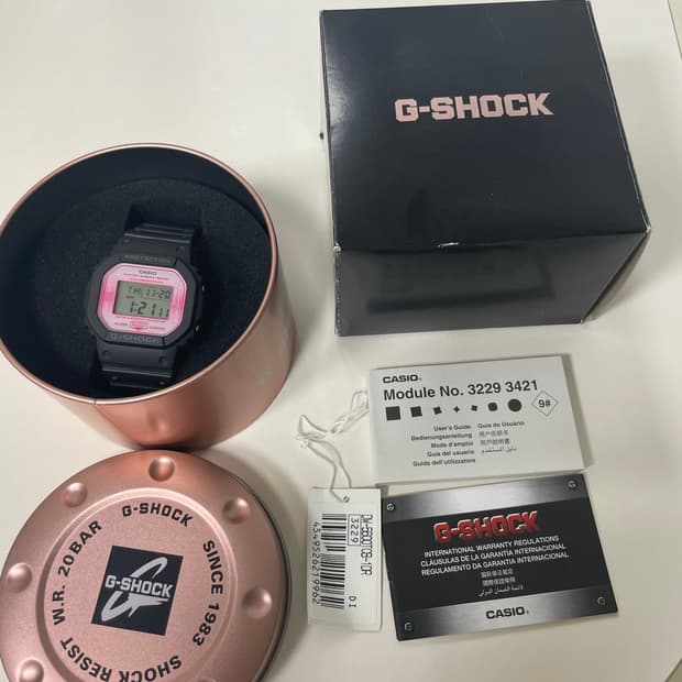 지샥 DW-5600TCB-1DR 사쿠라