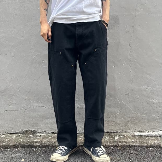 칼하트 더블니 흑청