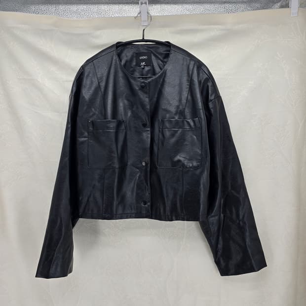스튜디오 랩 블랙 레더 자켓 L 사이즈