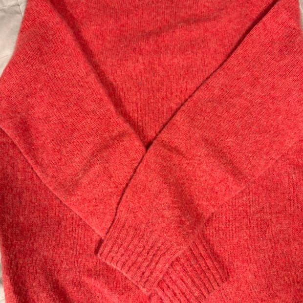 하울린 birth of the cool 쉐기독 니트 로즈쥬스 m 사이즈