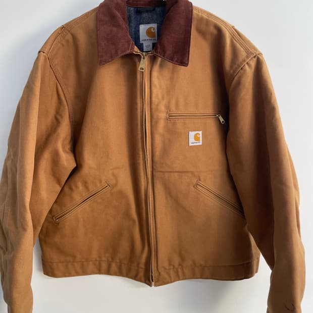 칼하트 디트로이트 자켓 브라운 L