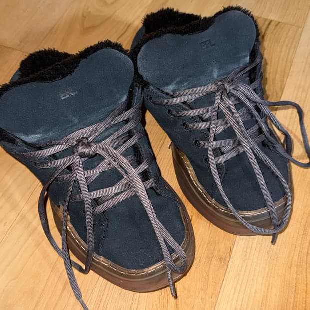 ERL vamp skate shoe Pirate black 250