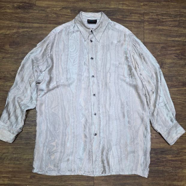COOGI 쿠지 실크셔츠